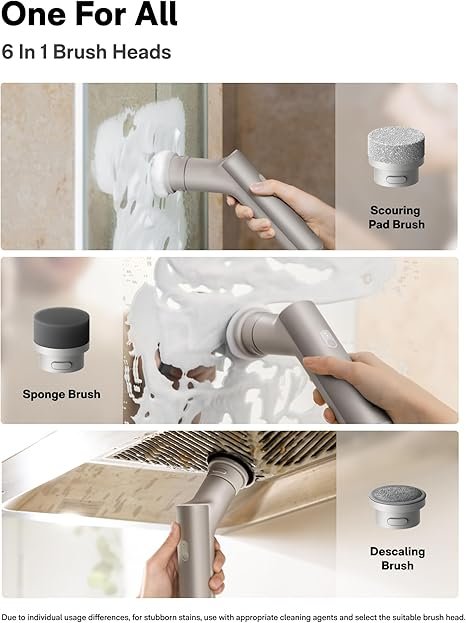 Electric Dish Scrubber (5 in 1)